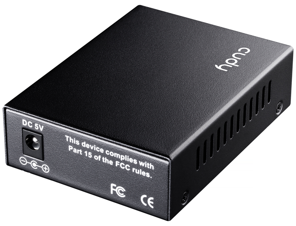 CONVERSOR CUDY 10/100M ETHERNET MEDIA CONVERTER - detalle