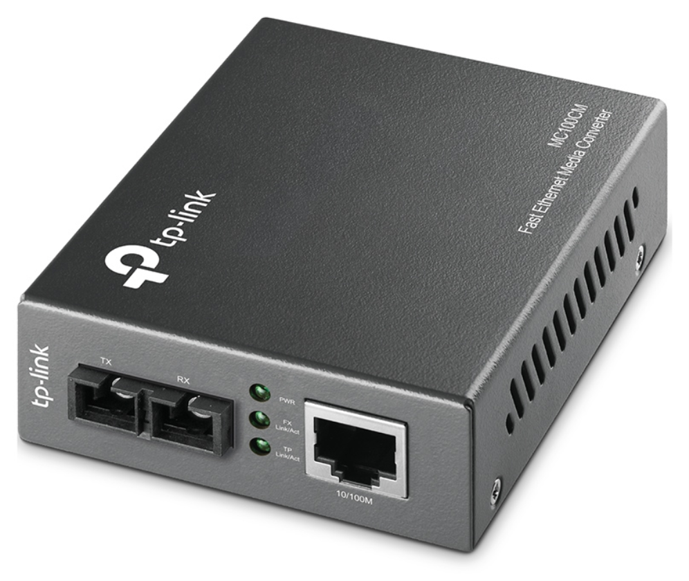 CONVERSOR MEDIOS TP LINK MC110CM MULTI MODE SC/UPC - RJ45 FAST 2KM
