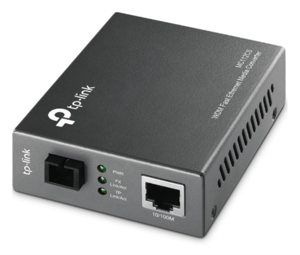 CONVERTIDOR TP-LINK RJ45 10/100 A FIBRA MONOMODO SC