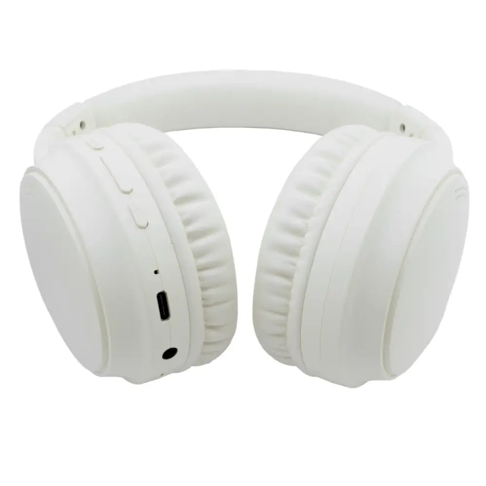 CoolBox AURICULARES BLUETOOTH 5.3 AIR40 CANCELACION RUIDO ANC BEIGE DIADEMA PLEGABLES - detalle