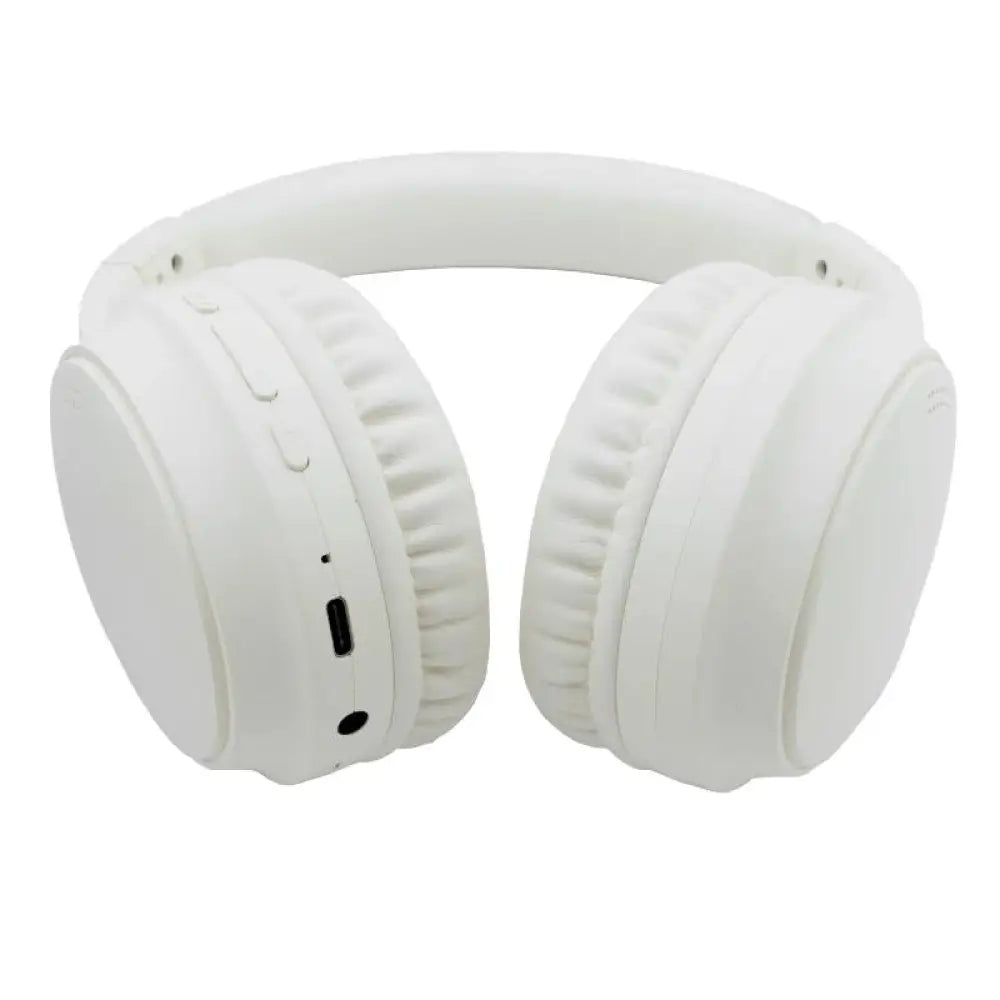 Coolbox Auriculares Diadema Air40 BT Beige - detalle
