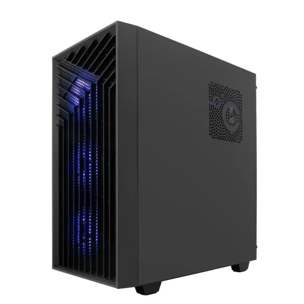 Coolbox Caja Gaming ATX GA300 GRIDLINE Black - detalle