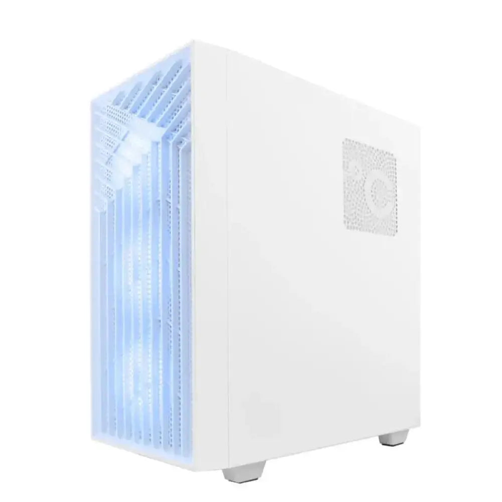 Coolbox Caja Gaming ATX GA300 GRIDLINE White - detalle