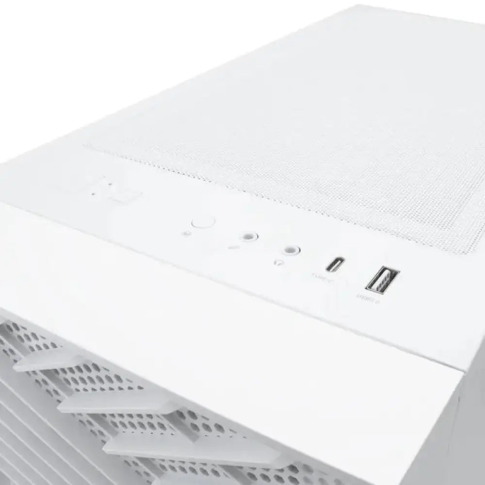 Coolbox Caja Gaming ATX GA300 GRIDLINE White - detalle