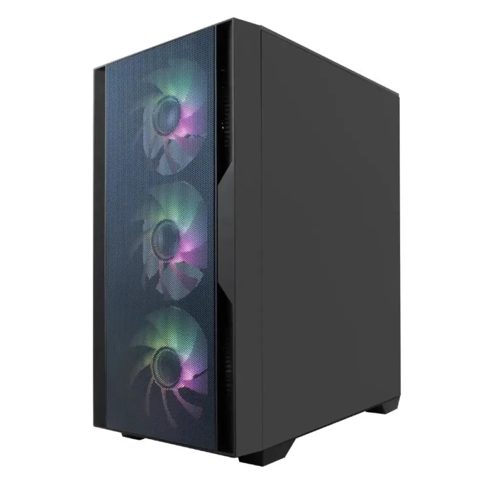 Coolbox Caja Gaming MATX GM200 F.Mesh S.FTE ARGB N - detalle