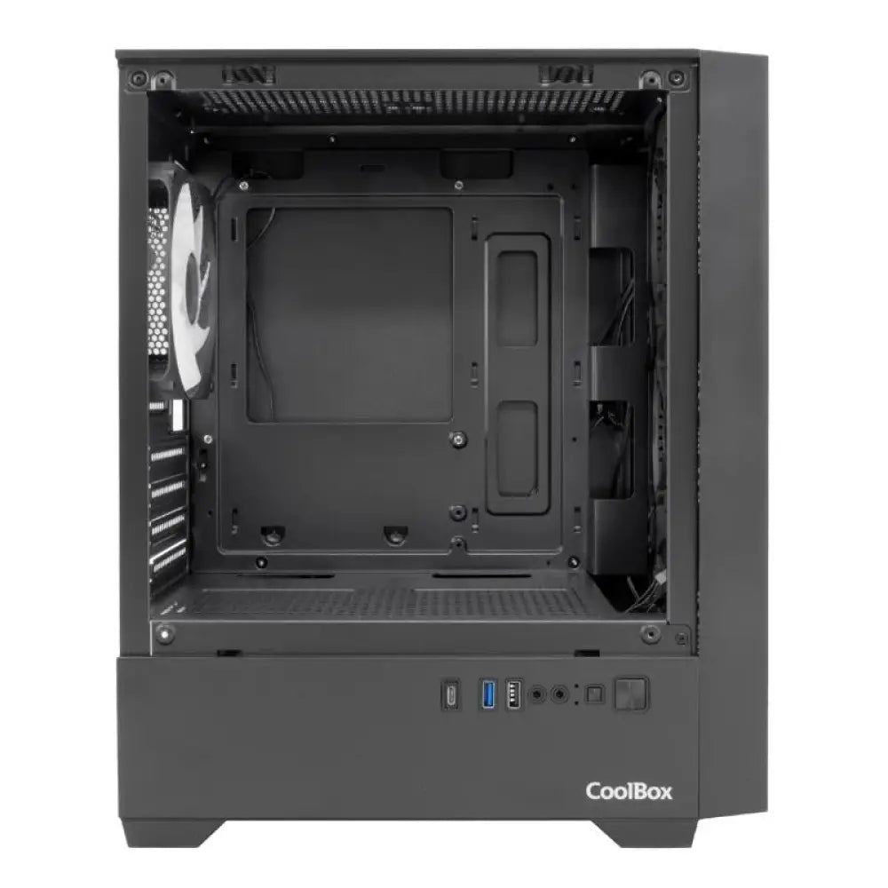 Coolbox Caja Gaming MATX GM200 F.Mesh S.FTE ARGB N - detalle