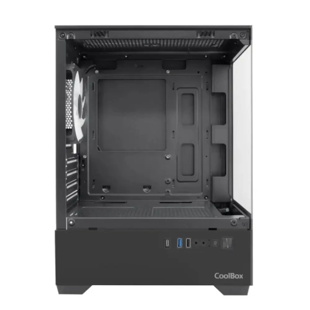 Coolbox Caja Gaming MATX GM200 V.Lite S.FTE ARGB N - detalle