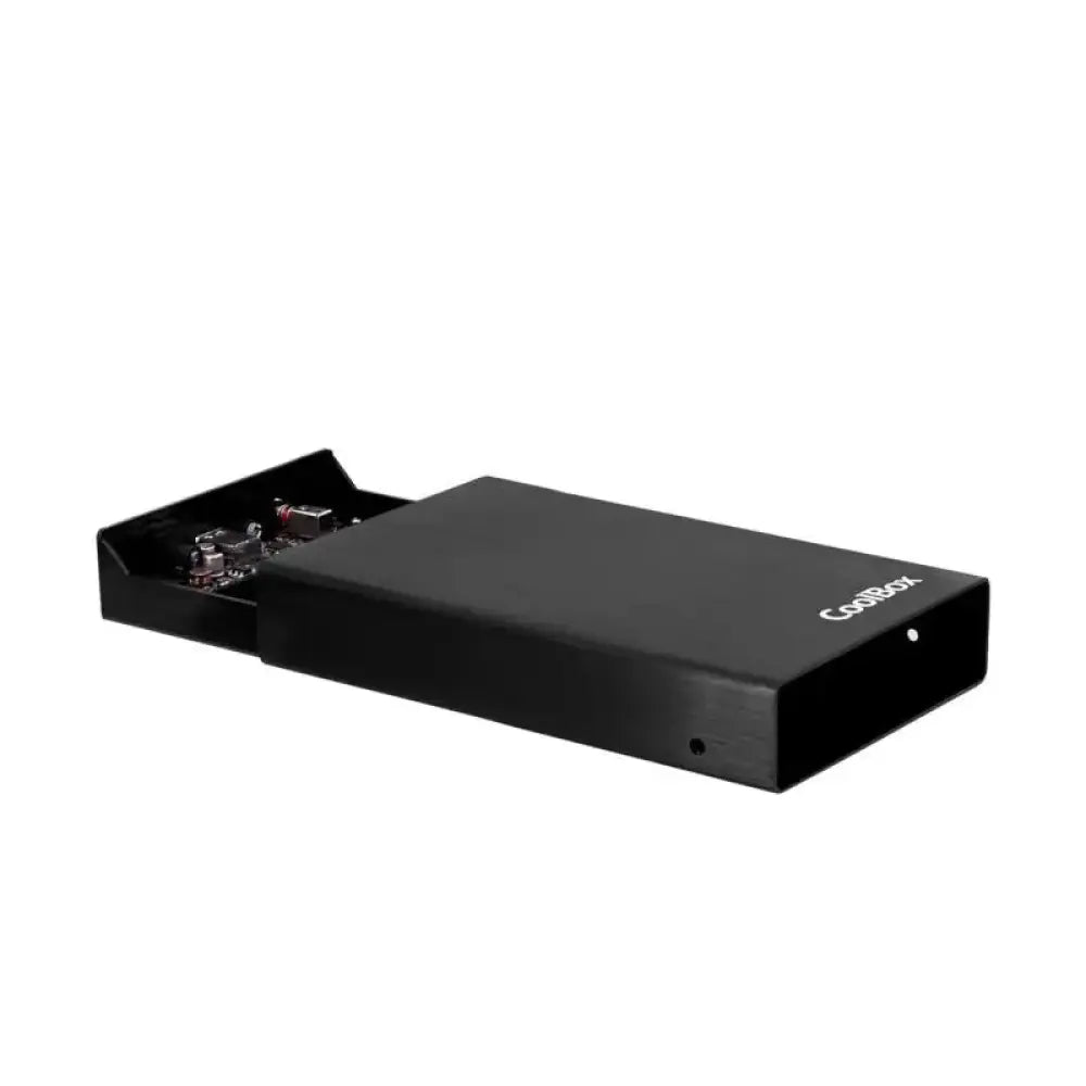 Coolbox Caja HDD 3.5" SCA-3533 USB3.0 Negra Alum - detalle