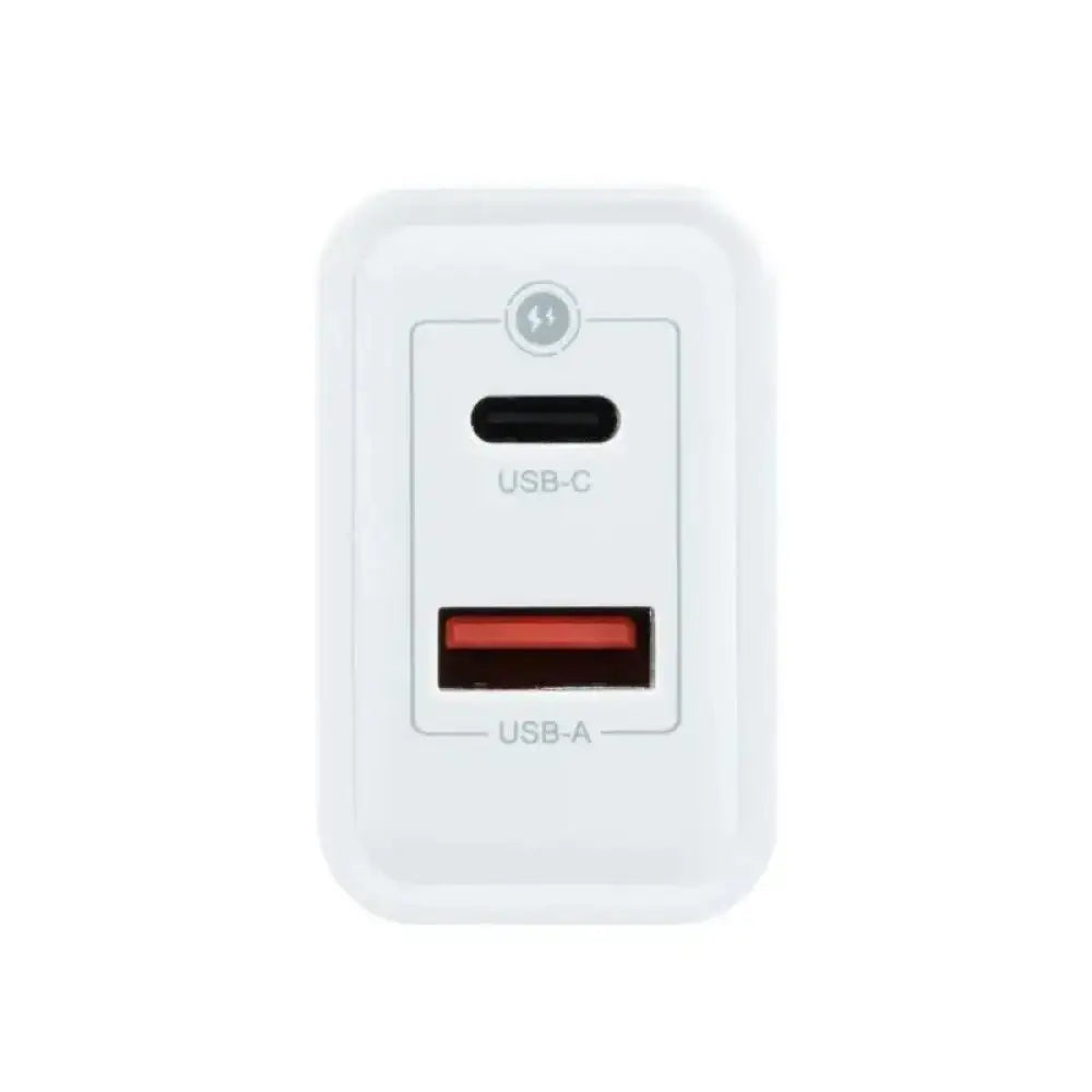 Coolbox Cargador Pared GAN 45W USB-C/USB-A - detalle
