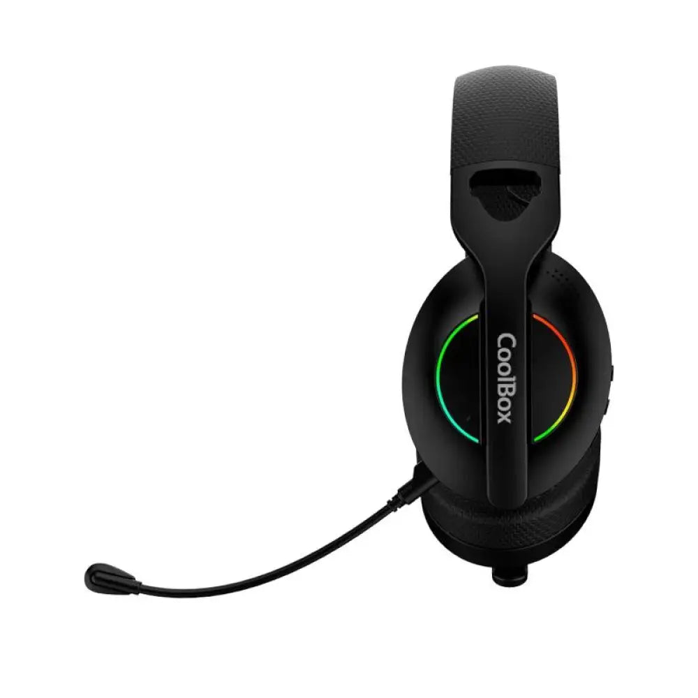 Coolbox Gaming Auriculares Diadema Mic WB01 RF+BT - detalle