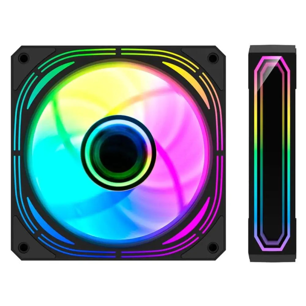 Coolbox KIT 4 Vent.12cm ARGB Infinity Pro - detalle