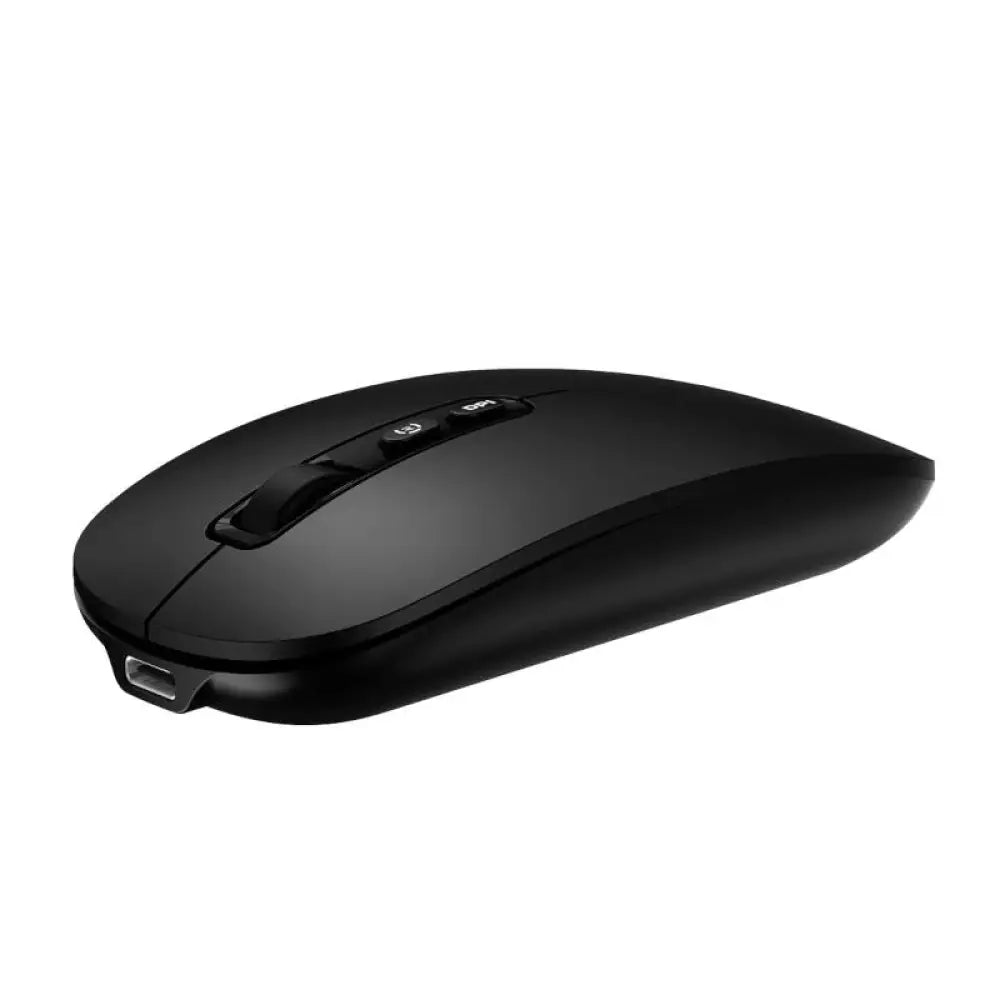 Coolbox Ratón W02-IA Inalámbrico RF+BT Negro - detalle