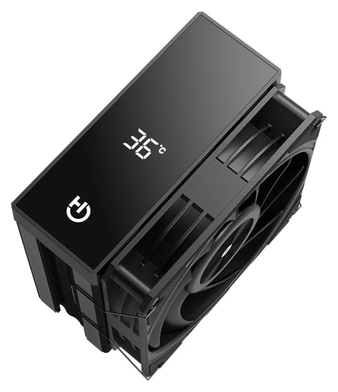 COOLER CPU HIDITEC DC10 PRO PWM BLACK - detalle