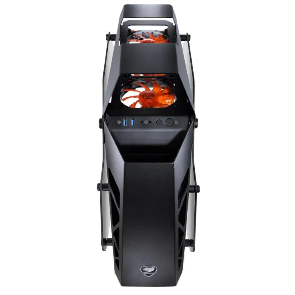 Cougar Caja Miditorre Conquer Cristal Templado - detalle