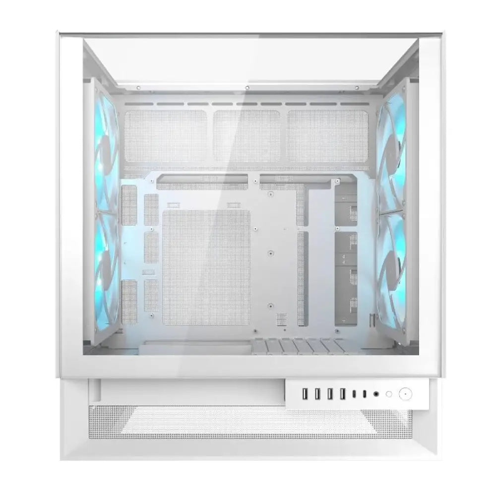 Cougar Caja Miditorre Omnyx Blanco - detalle