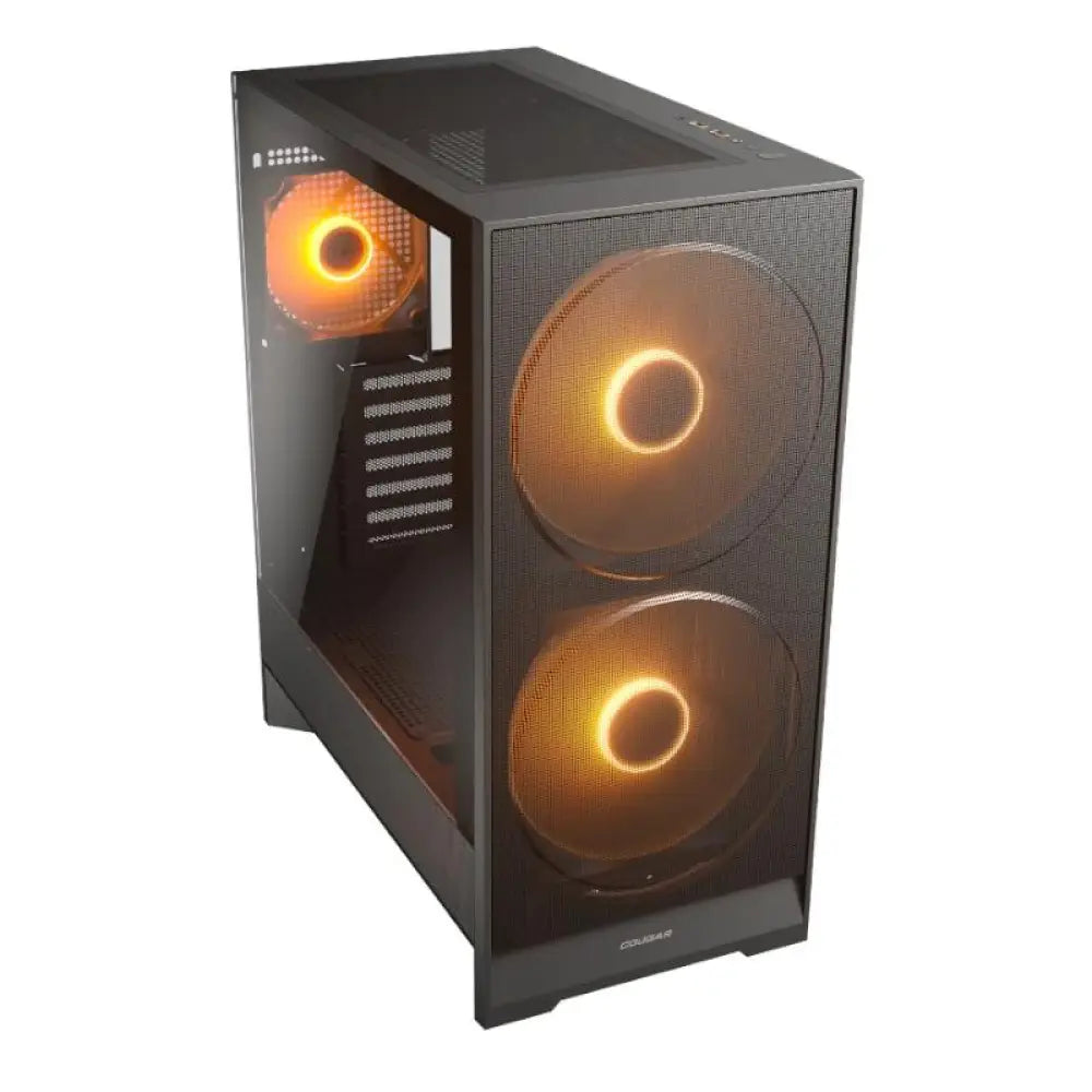 Cougar Caja Semitorre Airface 180 Black - detalle