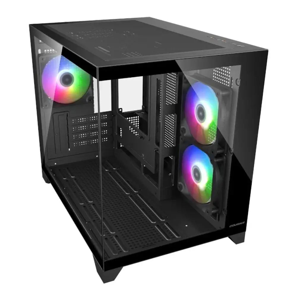 Cougar Caja Semitorre FV150 Mini Rgb Black - detalle