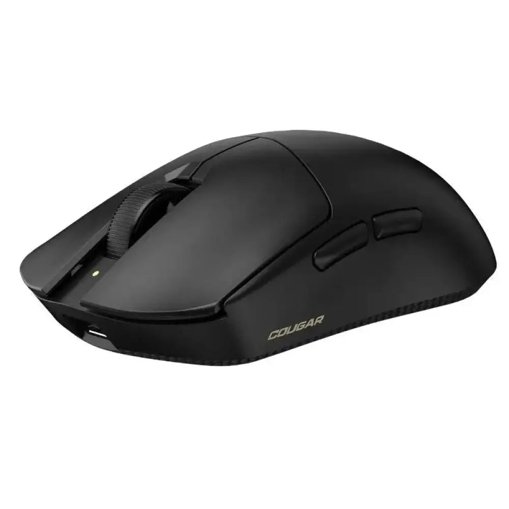 Ratón inalámbrico Cougar Revenger Pro 4K, con diseño ergonómico y botones programables, en color negro.