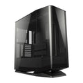 Gabinete semitorre Cougar FV270 RGB negro, con ventiladores y diseño moderno para PC gaming y ensamblajes personalizados.
