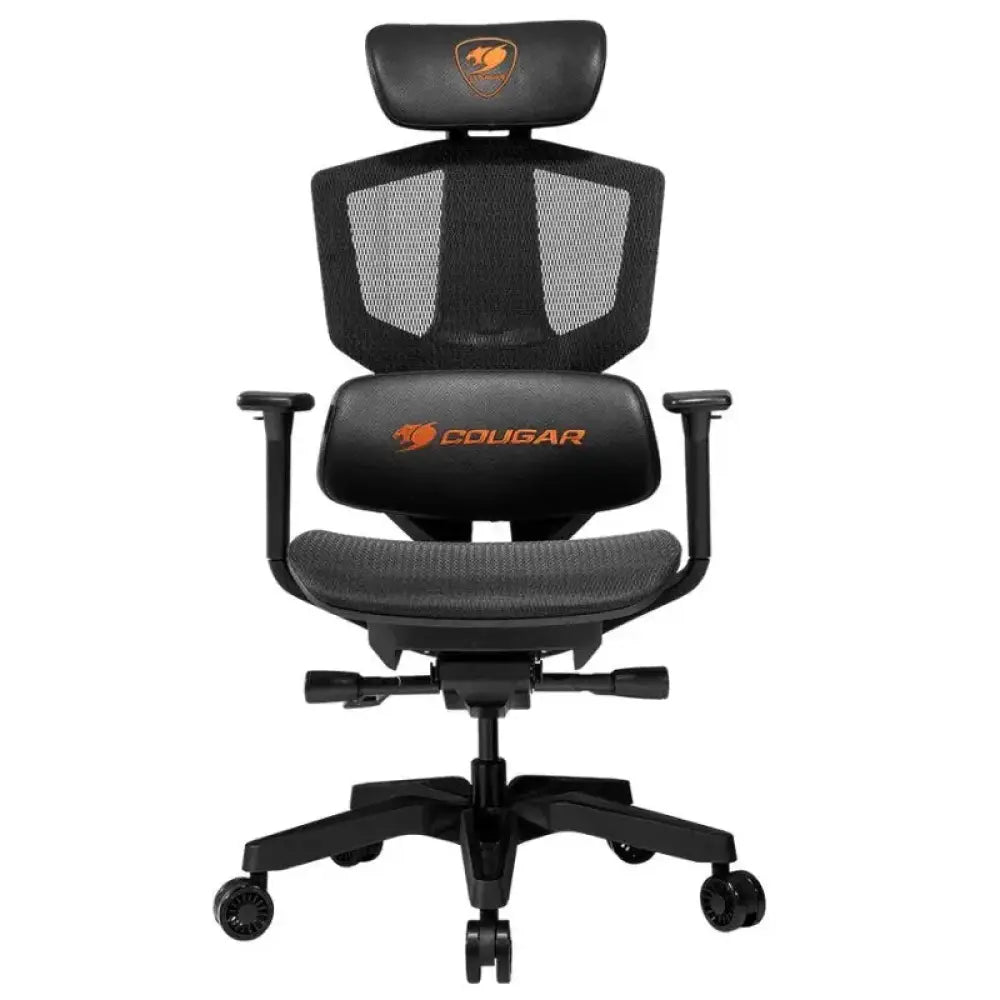 Silla gaming Cougar Argo One para juegos, con capacidad de 150 kg, en color negro y diseño ergonómico para gamers.