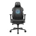 Silla gaming COUGAR Nxsys Aero negra con diseño ergonómico y soporte ajustable para jugadores.