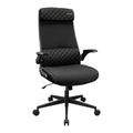 Silla gaming Cougar Stryder en color negro con diseño ergonómico y soporte lumbar, ideal para largas sesiones de juego.