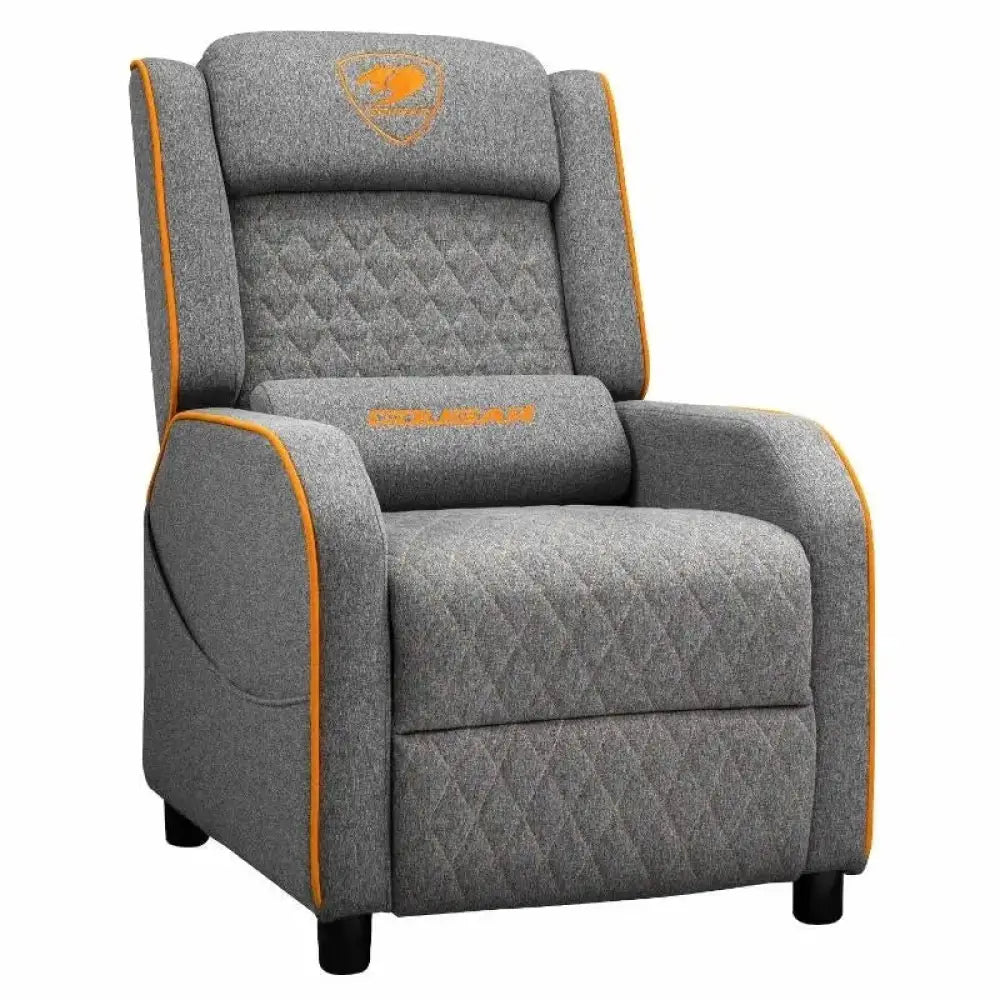 Silla gaming Cougar Ranger One en gris, ergonómica y cómoda, diseñada para largas sesiones de juego.