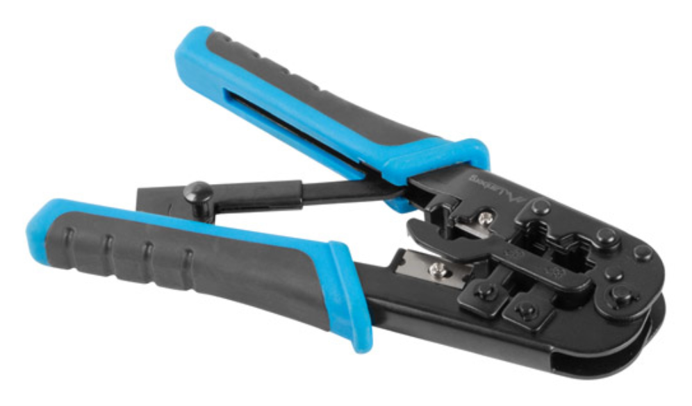 CRIMPADORA LANBERG UNIVERSAL RJ45/RJ11/RJ12/RJ9 - detalle