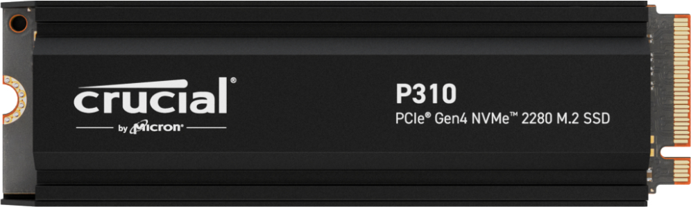 CRUCIAL P310 1TB NVME SSD W/HEATSINK