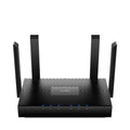 Cudy WR3000 router inalámbrico Gigabit Ethernet Doble banda (2.4 GHz / 5 GHz) Negro