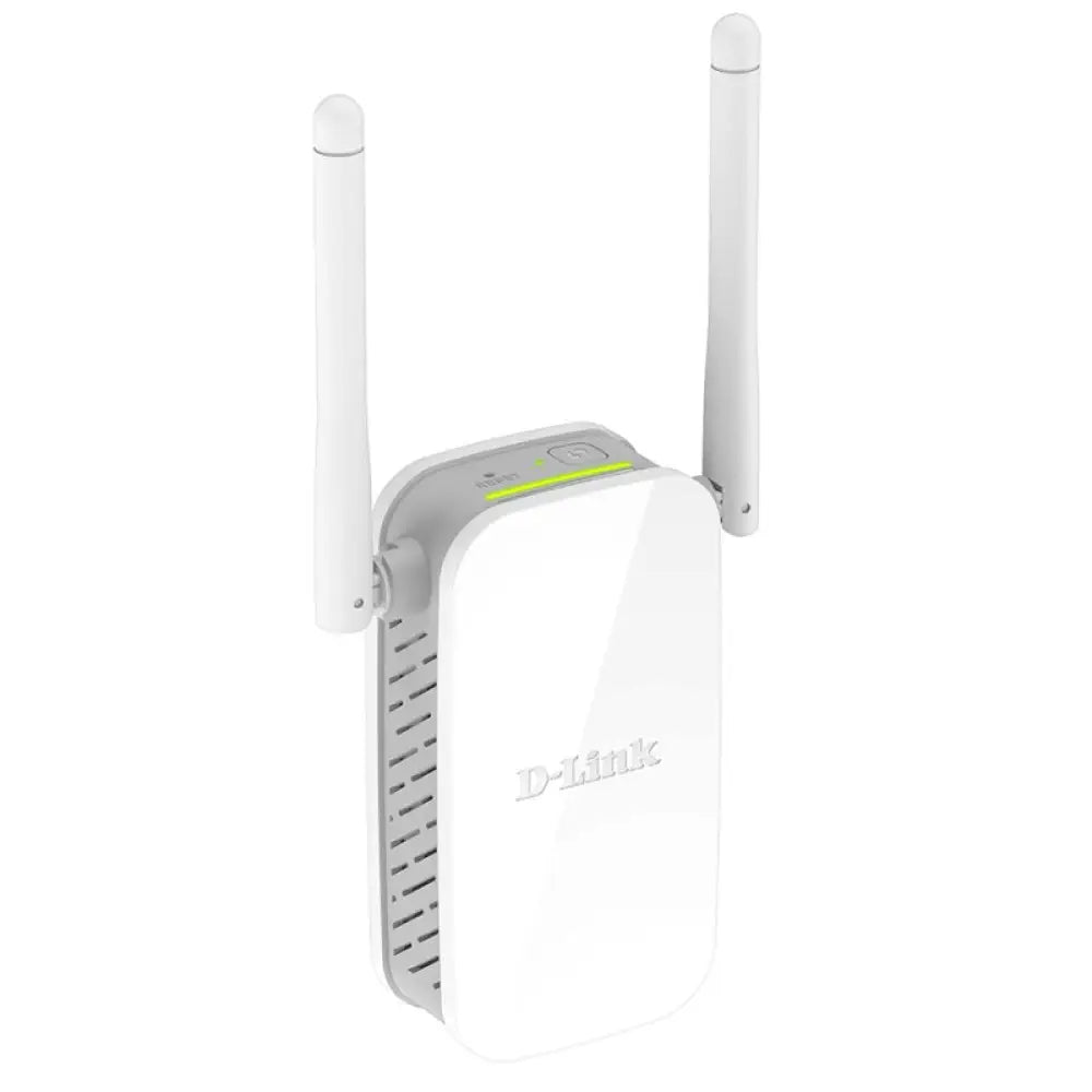 Punto de acceso repetidor D-Link DAP-1325 N300, dispositivo compacto para mejorar la señal Wi-Fi en el hogar o oficina.