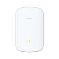 Punto de acceso WiFi 6 D-Link DAP-X3060W AX3000 con puerto PoE y tres puertos Gigabit Ethernet, diseño compacto y moderno