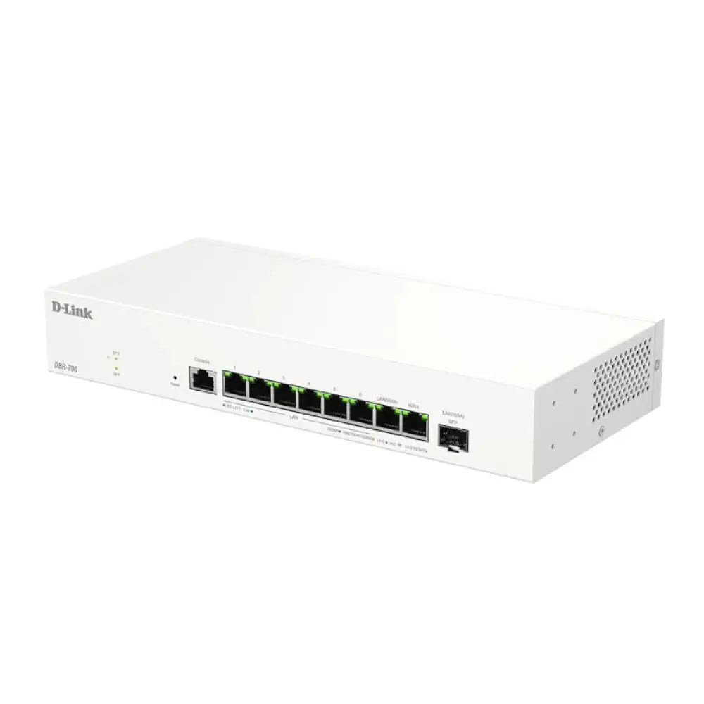 D-Link DBR-700 Router 7x2.5G 1X2.5 WAN 1x2.5 SFP - detalle