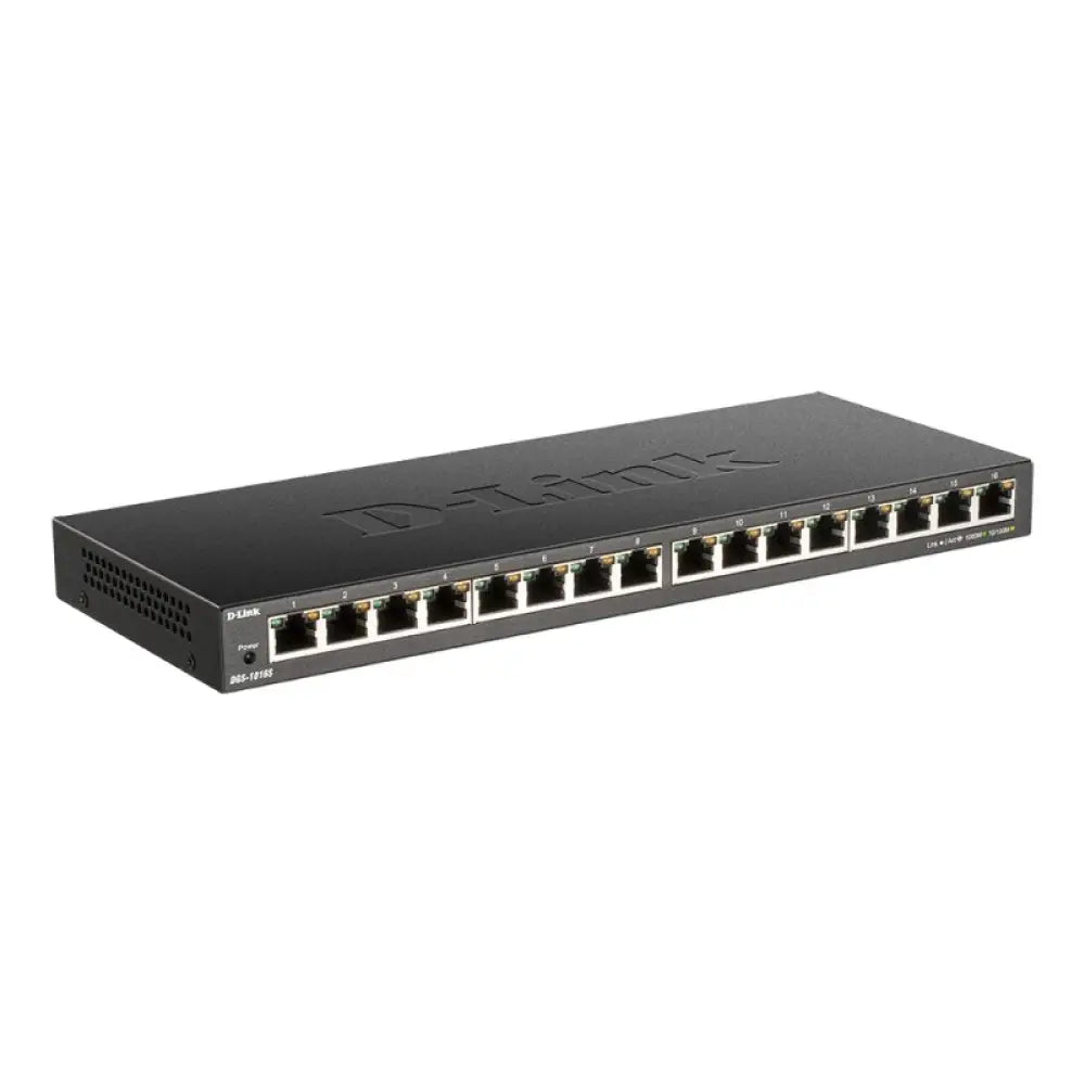 D-Link DGS-1016S/E Switch 16x10/100/1000Mbps GbE - detalle