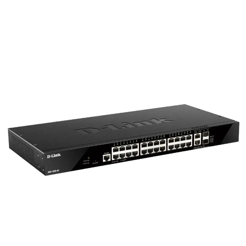 D-Link DGS-1520-28/E Switch 24xGbE 2x10GbE 2xSFP+ - detalle