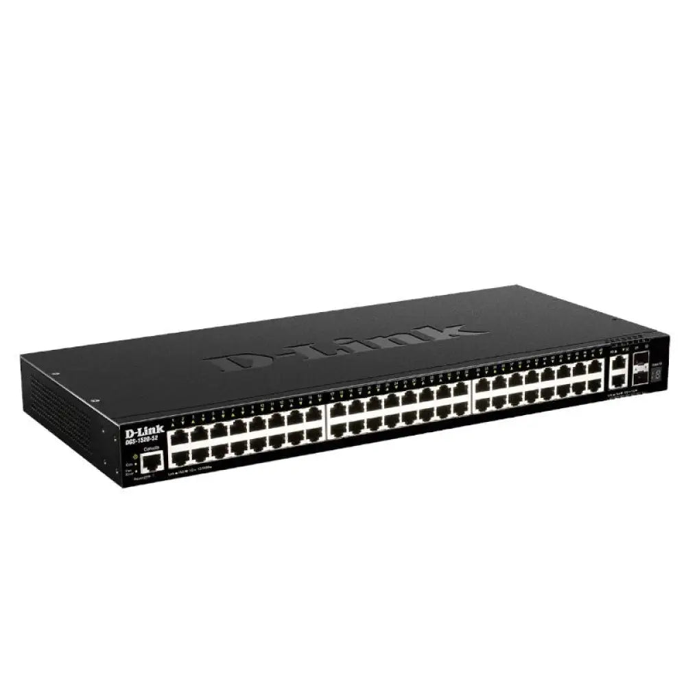 D-Link DGS-1520-52/E Switch 48xGbE 2x10GbE 2xSFP+ - detalle