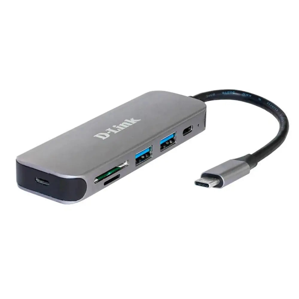 D-Link DUB-2325 5-in-1 USB-C Hub Card Reader - detalle