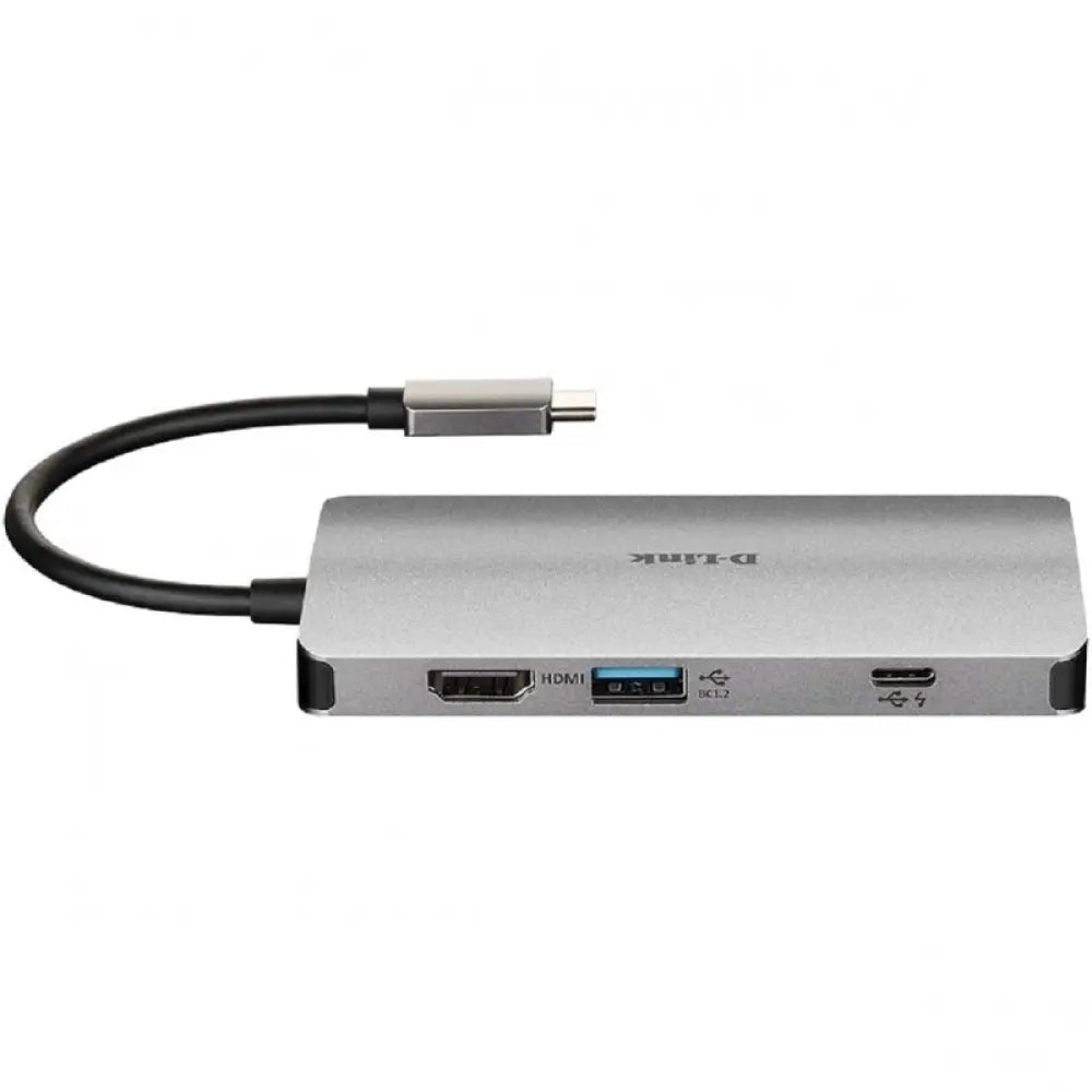 D-Link DUB-M810 Hub USB-C 8 en 1 HDMI/Eth/CardRead - detalle