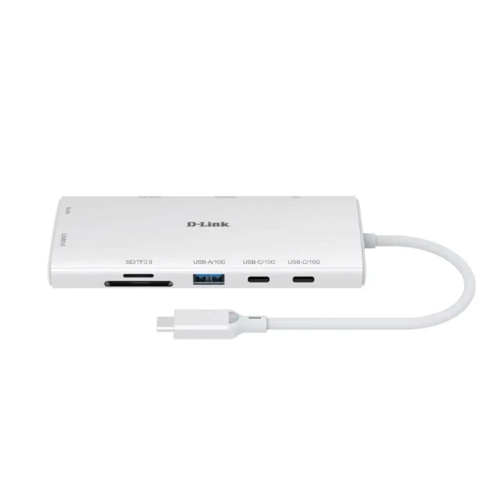 D-Link DUP-A01 Hub USB-C 10 en 1 2xHDMI - detalle
