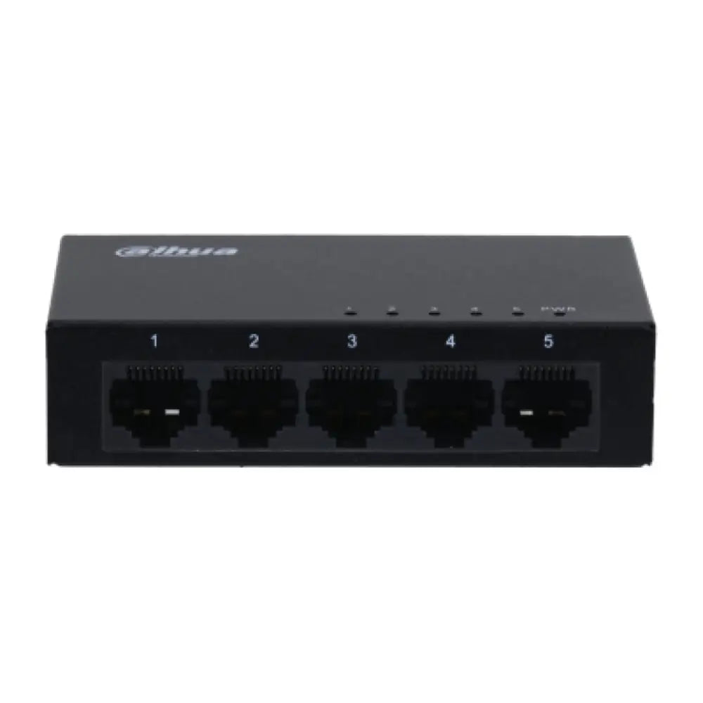 Dahua Technology DH-SG1005 switch No administrado L2 Gigabit Ethernet (10/100/1000) Negro - detalle