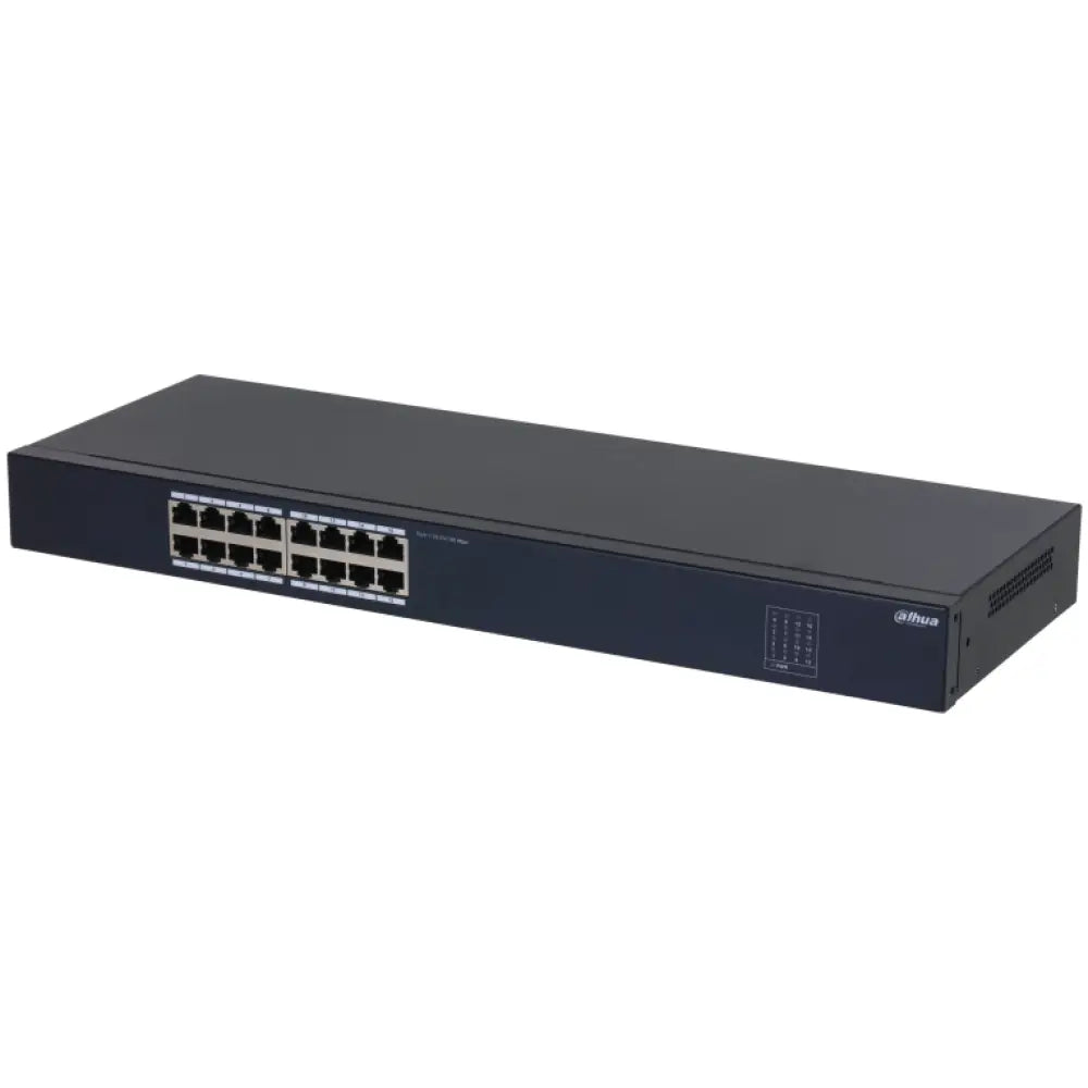 Dahua Technology SF1016 No administrado L2 Fast Ethernet (10/100) Negro - detalle