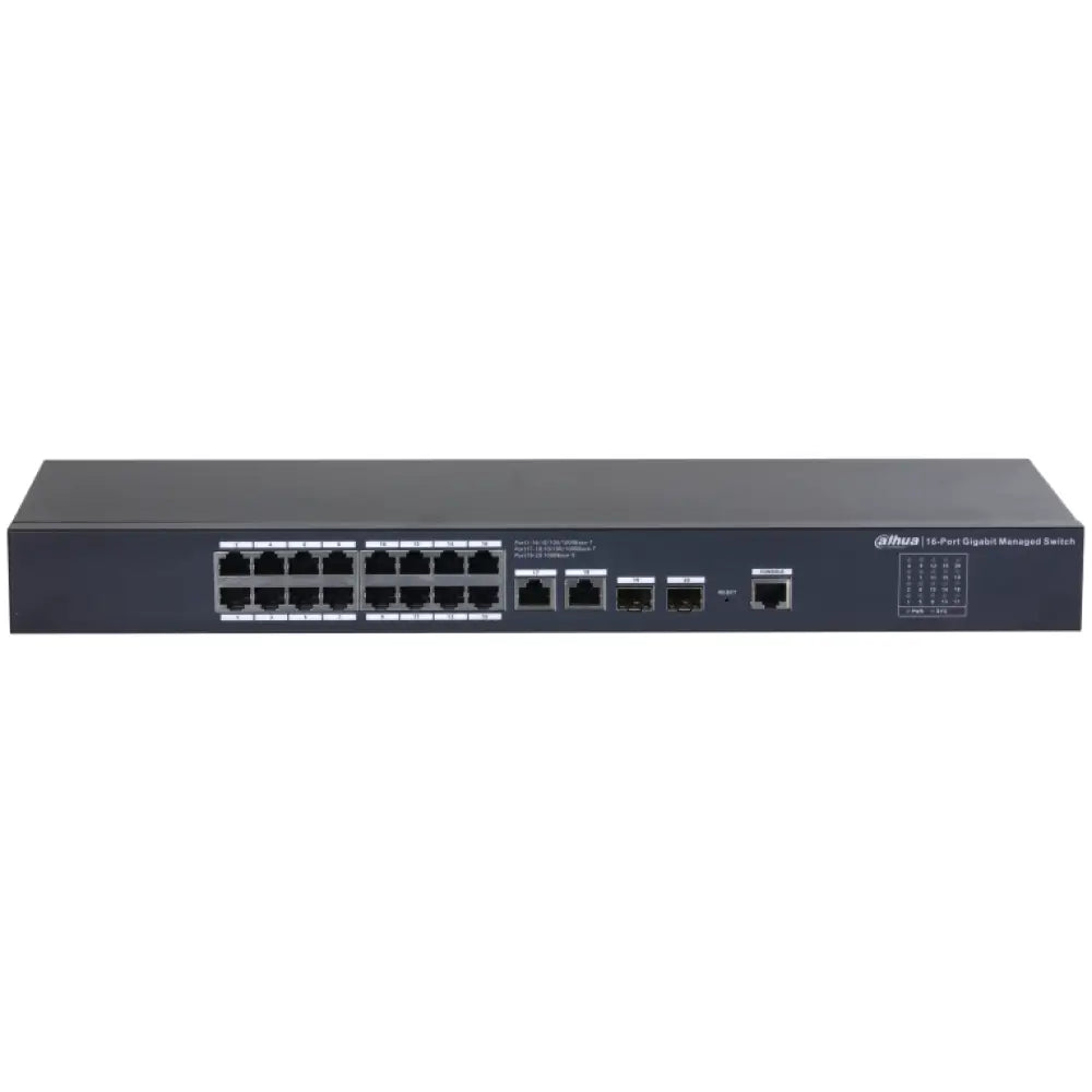 Dahua Technology SG4020 Gestionado L2 Gigabit Ethernet (10/100/1000) 1U Negro - detalle