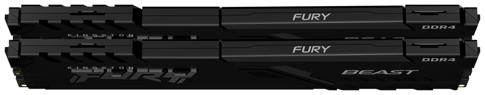 DDR4 KINGSTON 2x 8GB 3200 FURY BEAST NEGRO - detalle