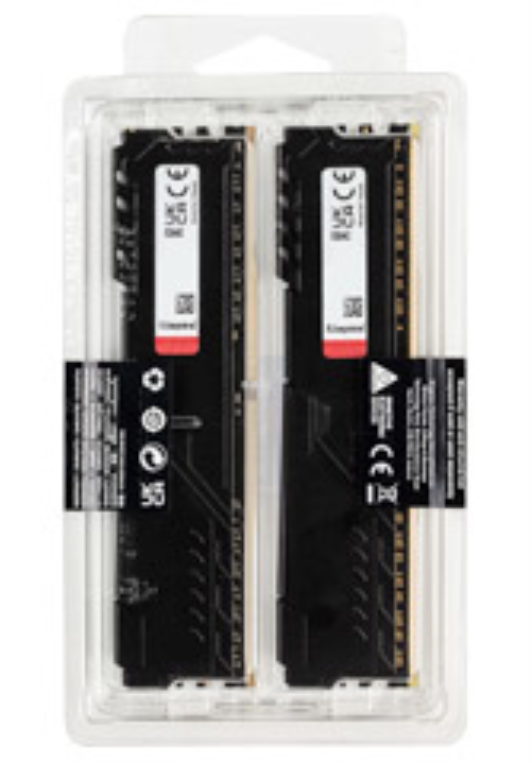 DDR4 KINGSTON 2x 8GB 3200 FURY BEAST NEGRO - detalle