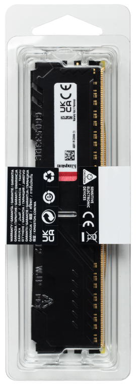 DDR4 KINGSTON 32GB 3200 FURY BEAST NEGRO - detalle