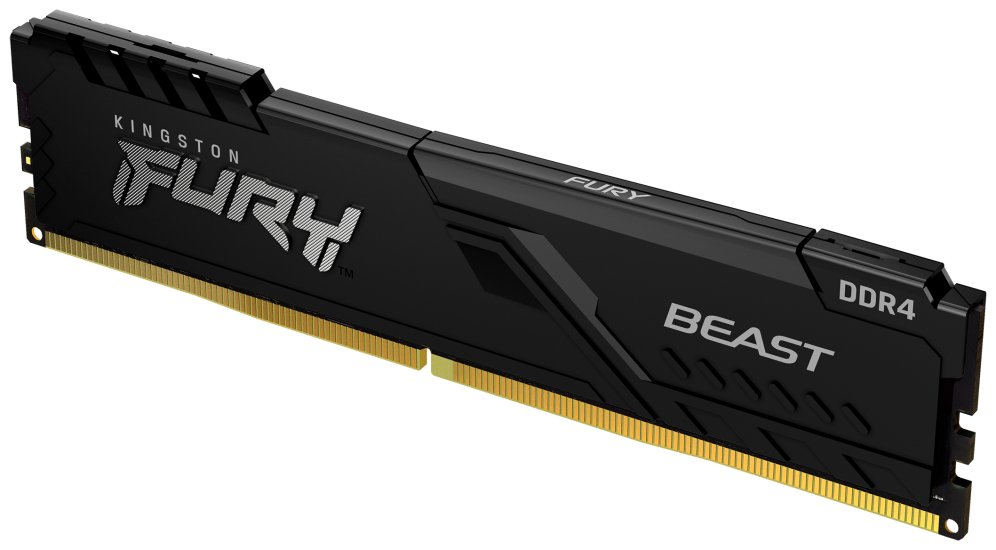 DDR4 KINGSTON 32GB 3200 FURY BEAST NEGRO - detalle