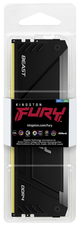 DDR4 KINGSTON 8GB 3200 FURY BEAST RGB - detalle