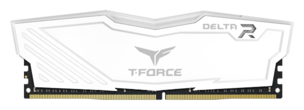 DDR4 TEAMGROUP T-FORCE DELTA RGB 8GB X2 3200 BLANCO - detalle