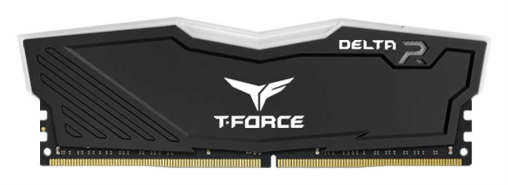 DDR4 TEAMGROUP T-FORCE DELTA RGB 8GB X2 3600 NEGRO - detalle
