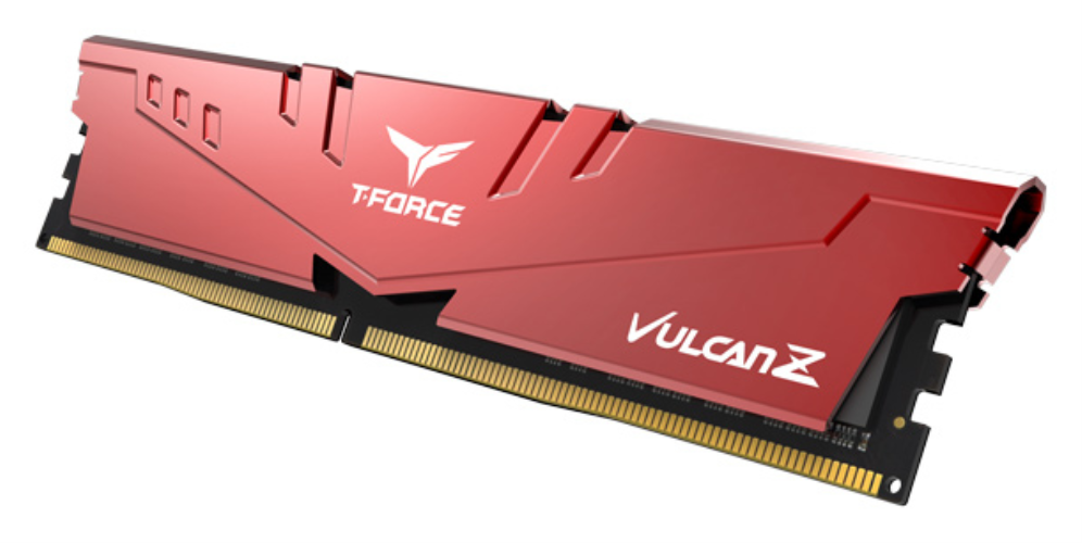 DDR4 TEAMGROUP T-FORCE VULCAN Z 8GB 3200 RED CL16-18-18-38 1.35V - detalle